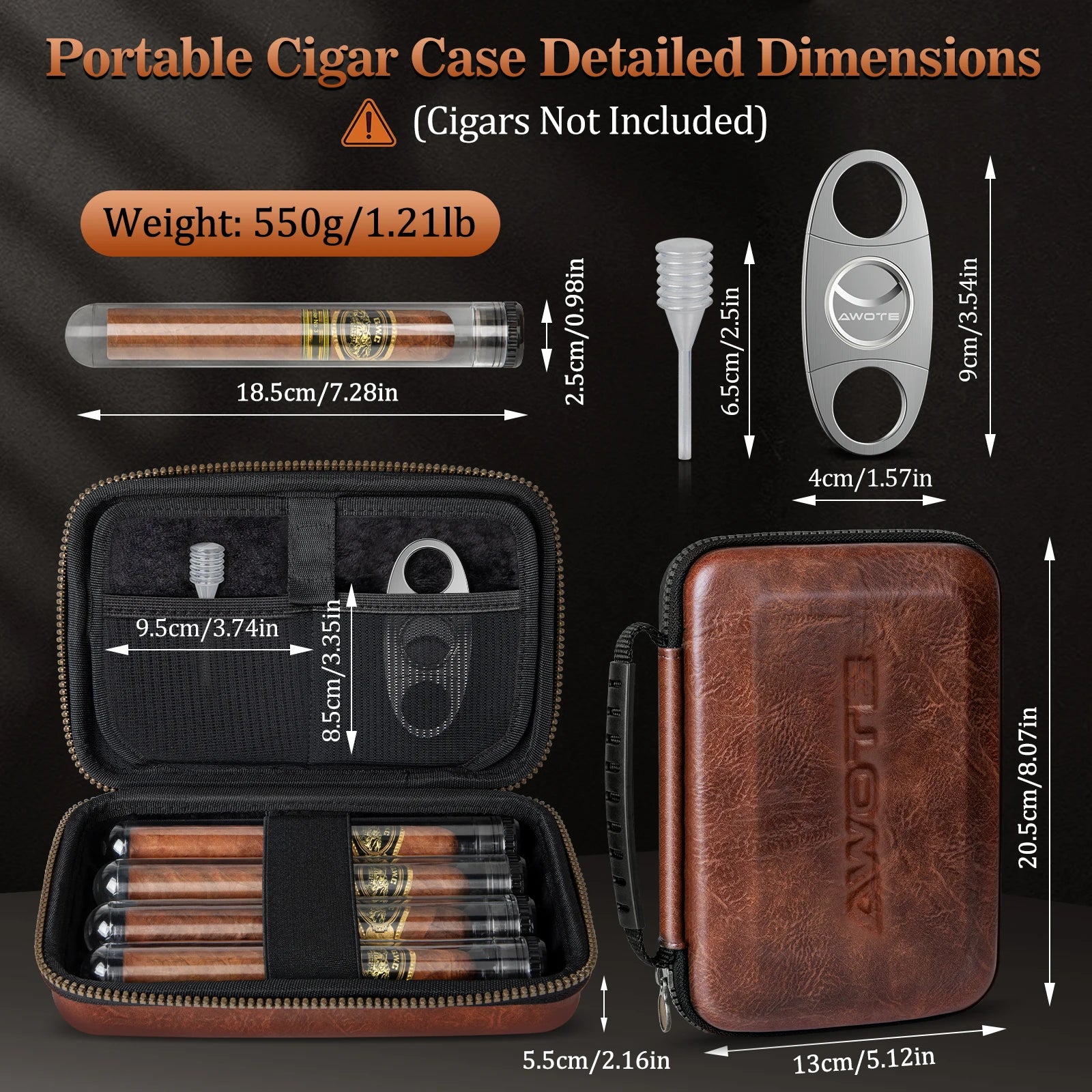 Travel Cigar Humidor