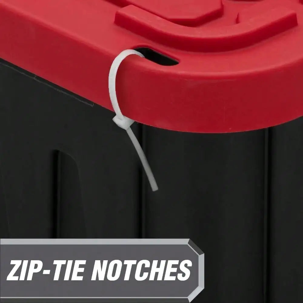 Large-capacity storage box snap-lock lid