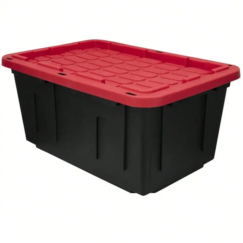 Large-capacity storage box snap-lock lid