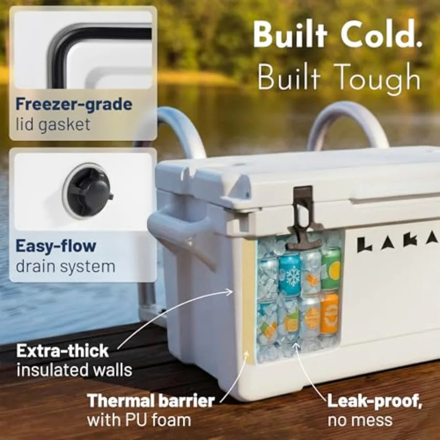 45 Quart Rotomolded Hard Cooler