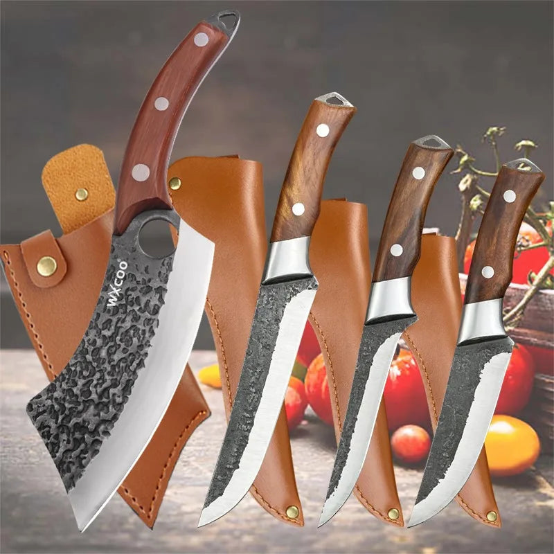 1-7PCS Professional Set Kitchen Knives