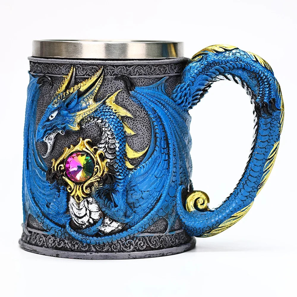 Valhalla Viking Stainless Steel Beer Tankard