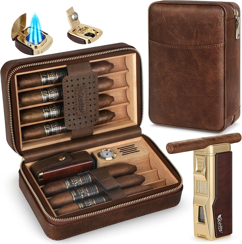Portable Travel Cigar Humidor