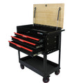 Rolling Tool Cart With 3 Drawer Adjustable