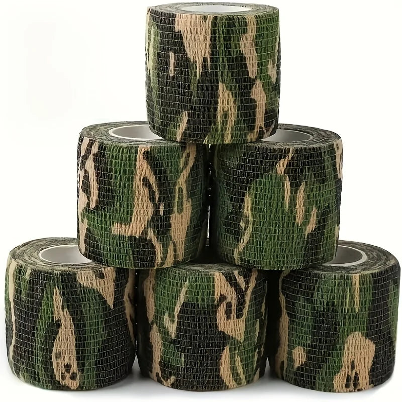 6 rolls of camouflage self-adhesive tape