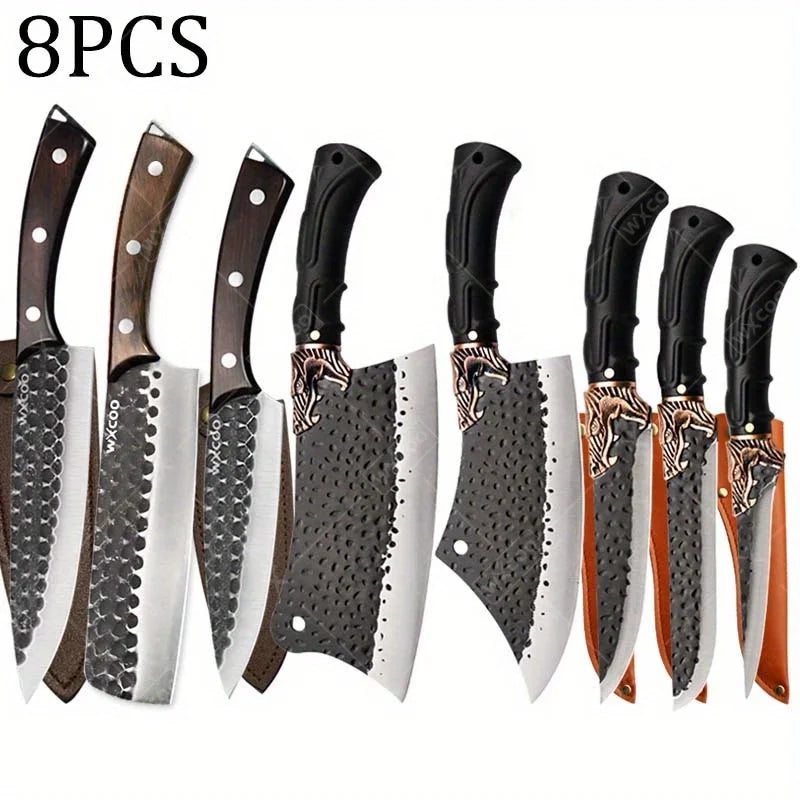 8PCS Professional Kitchen Chef Knife Set