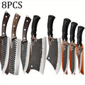 8PCS Professional Kitchen Chef Knife Set