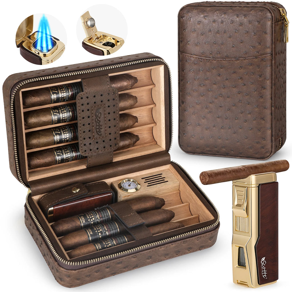 Portable Travel Cigar Humidor