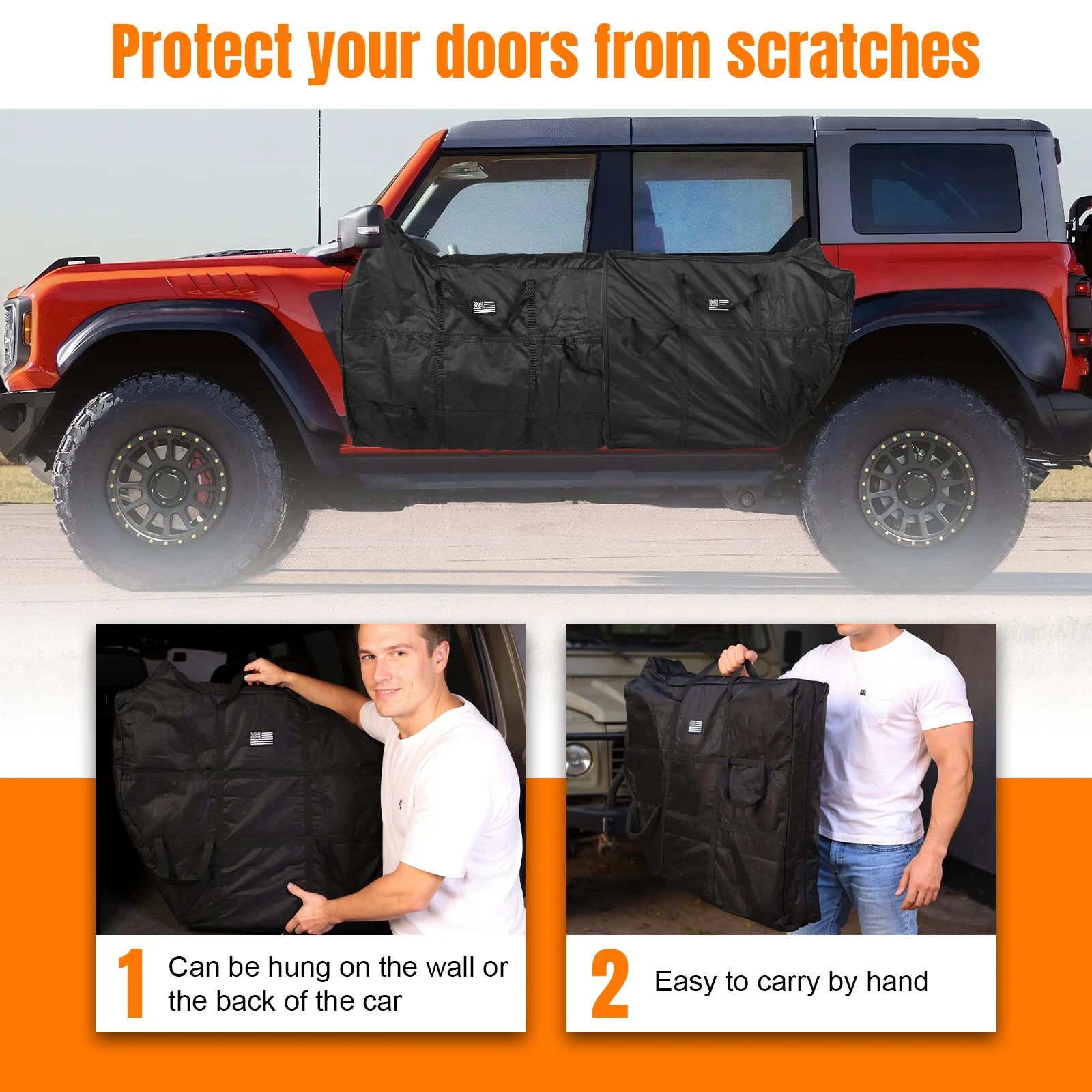 4pcs Panels Organizer Bag Bronco 4-Door
