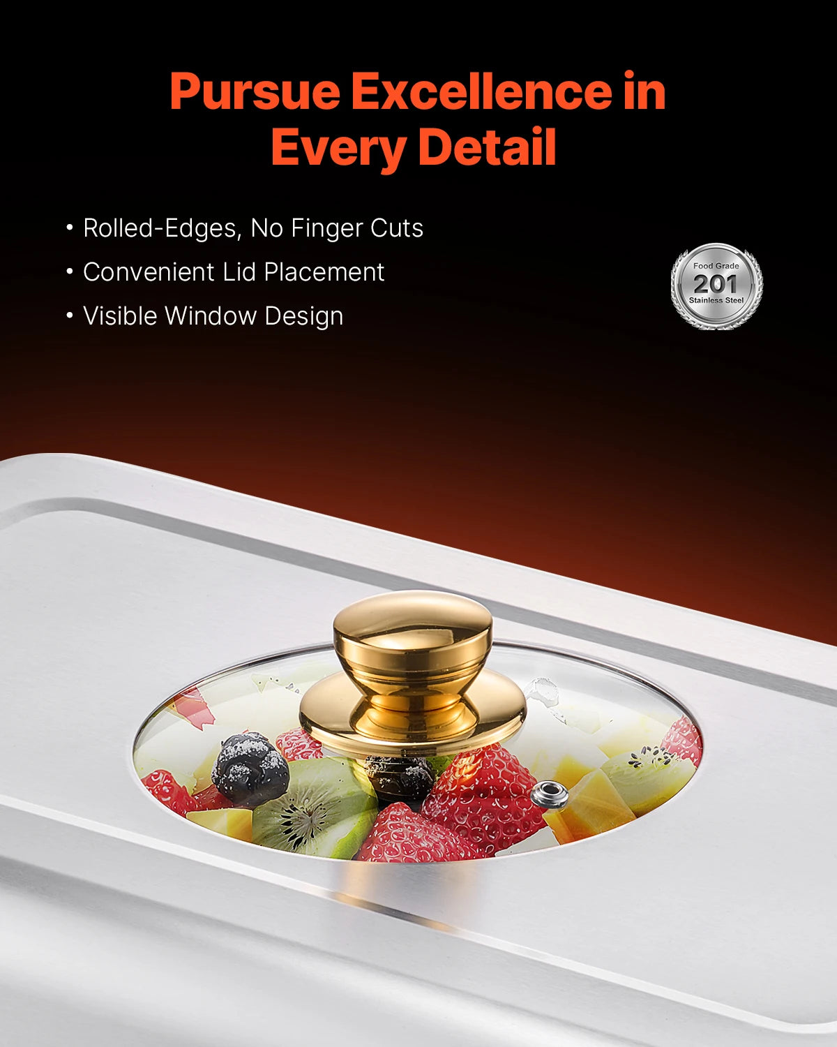 4 Pack Chafing Dish Buffet Set