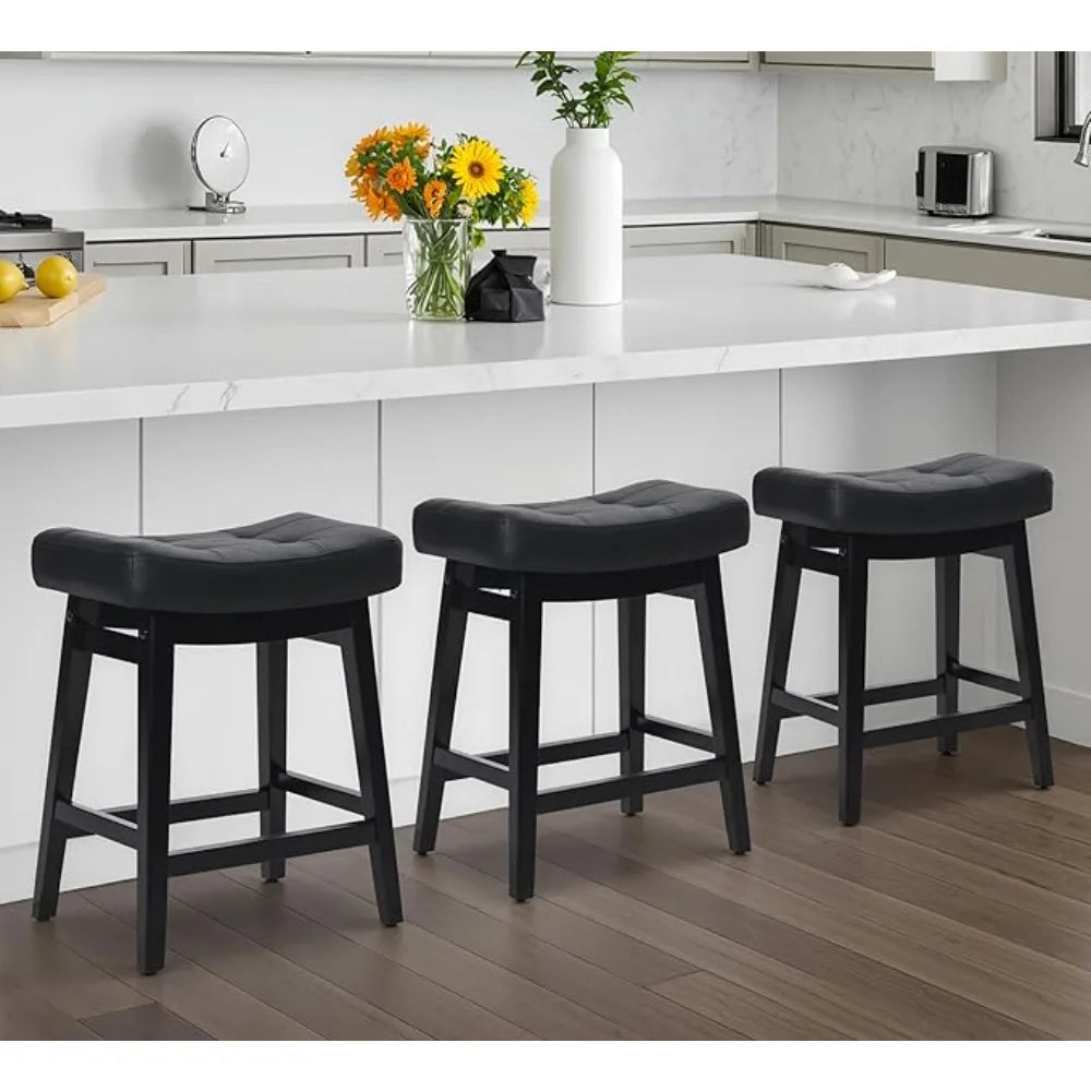 Counter Height Bar Stools Set of 3